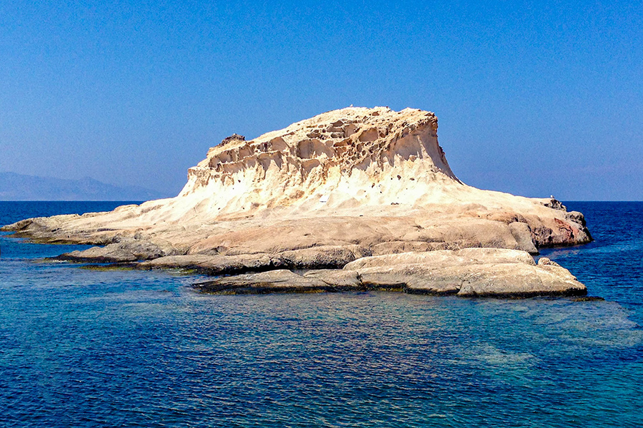 Part of the famous Siren Rocks
